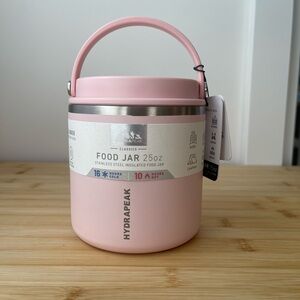 Hydrapeak Pink Food Jar 25oz